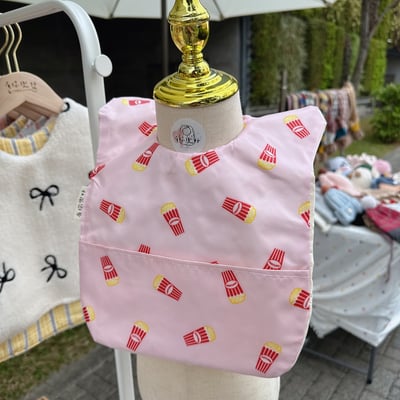 【 現貨 】防水兜 - 粉色爆米花1