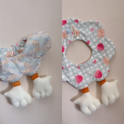 【 現貨 】白色腿腿 - 花兜1