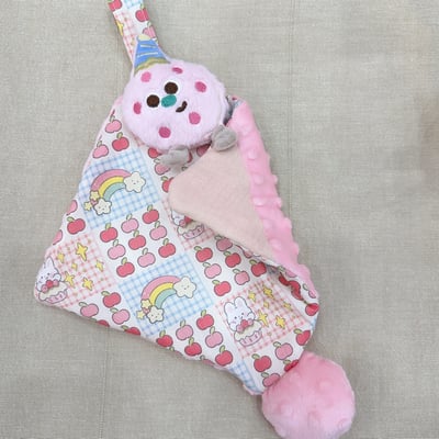 【 現貨 】娃娃安撫巾（啾啾球款）1