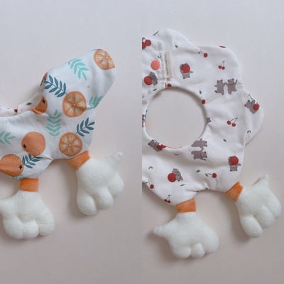 【 現貨 】白色腿腿 - 花兜1