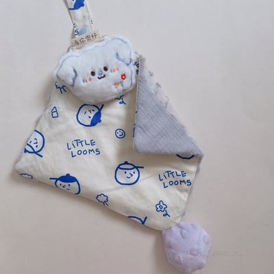 【 現貨 】娃娃安撫巾（啾啾球款）1