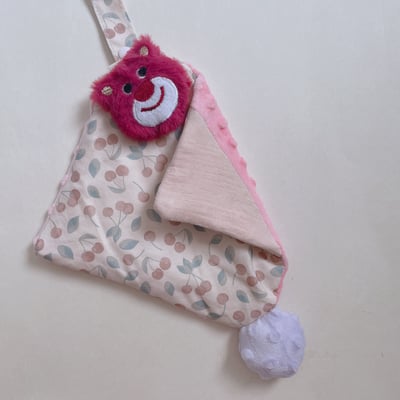 【 現貨 】娃娃安撫巾（啾啾球款）1