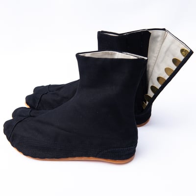 手工地下足袋：黑5