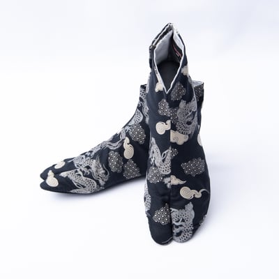 手工足袋：黑龍1