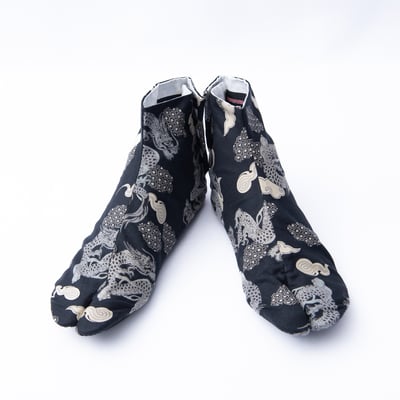 手工足袋：黑龍（訂製）6