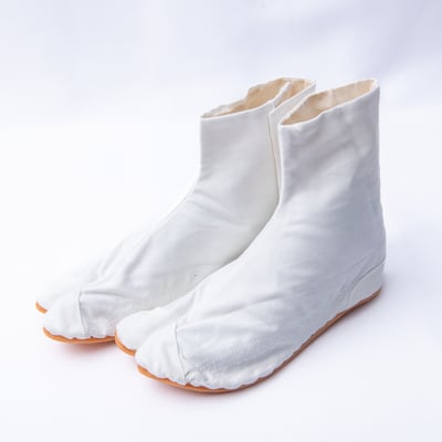 手工地下足袋：白（訂製）2