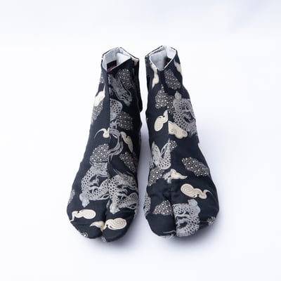 手工足袋：黑龍（訂製）4