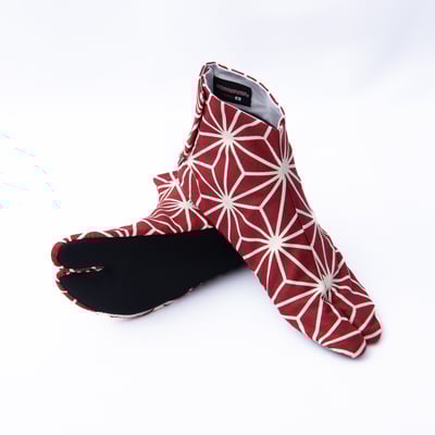 手工足袋：麻葉3