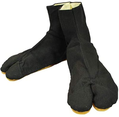 手工地下足袋：黑（訂製）1