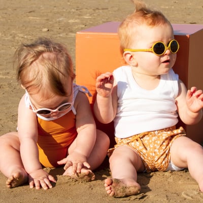 法國KiETLA 黛寶拉幼兒太陽眼鏡(0-12M/棉花糖)5