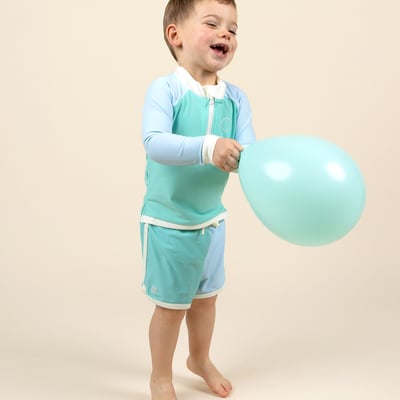 法國KiETLA ICONIK 游泳防曬海灘褲(薄荷湖水綠)5