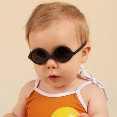 法國KiETLA 黛寶拉幼兒太陽眼鏡(0-12M/酷黑)5