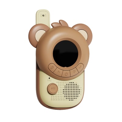 比利時TheZoofamily-WalkieTalkie 冒險家對講機(棕熊)3