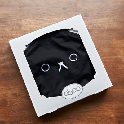 日本ABOO 動物造型長版圍裙(黑貓貓)10