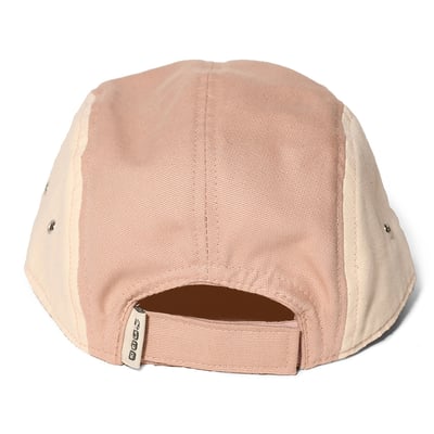 法國KiETLA 兒童遮陽棒球帽(天然棉白&粉)2