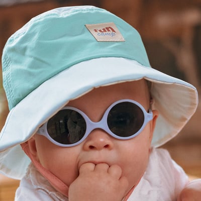 法國KiETLA BOB's輕盈遮陽帽(湖水藍)6