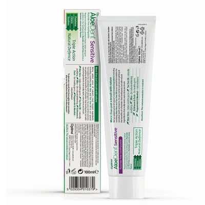 英國Aloe Dent-安敏舒牙膏(無氟)2