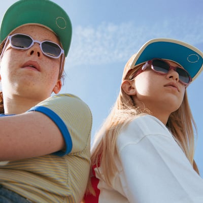 法國KiETLA URBAN優本兒童偏光太陽眼鏡（4-12Y｜莓紅淡紫）7