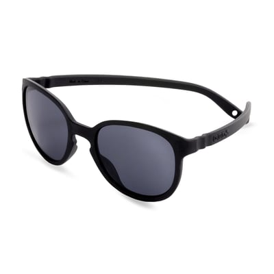 法國KiETLA WAZZ瓦茲幼兒太陽眼鏡(1-12Y｜霧黑)1