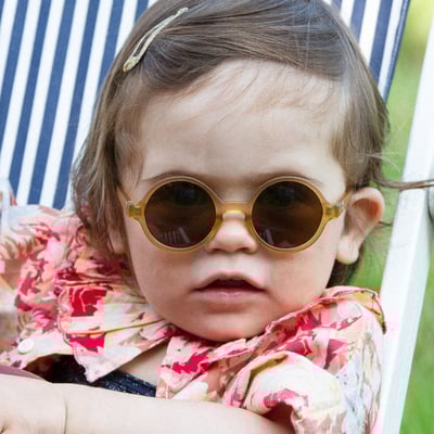 法國WOAM Disco迪斯可幼童太陽眼鏡(0-6Y 琥珀棕)5