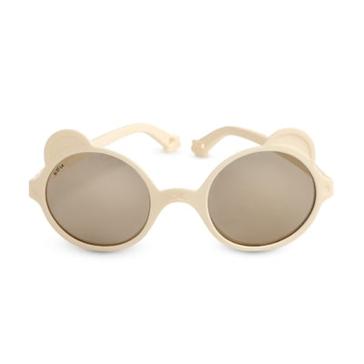 法國KiETLA OURS'ON萌貝熊幼兒太陽眼鏡(1-4Y 象牙白)2