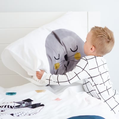 美國RookieHumans 純棉絲柔枕頭套/標準款(深海愛戀)3