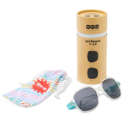 法國KiETLA URBAN優本兒童偏光太陽眼鏡（4-12Y｜冰晶藍）5