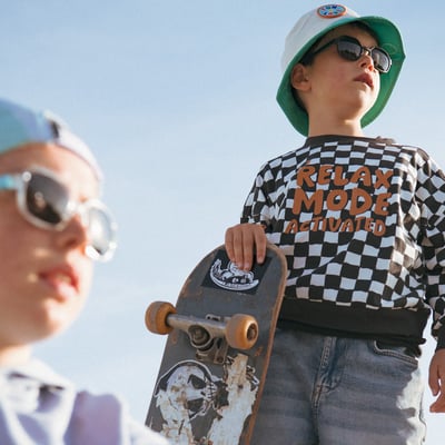 法國KiETLA EYZZ奧茲幼兒太陽眼鏡（4-12Y｜經典黑）6