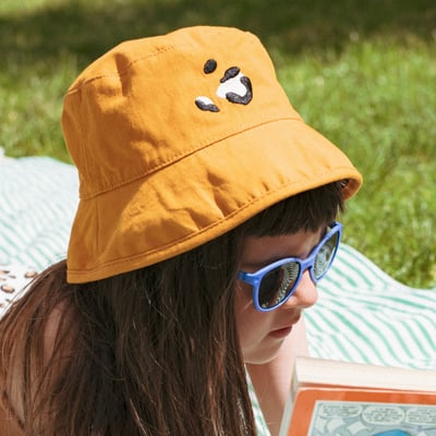 法國KiETLA BOB's雙面戴遮陽帽(美洲豹)7