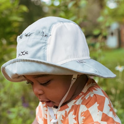 法國KiETLA BOB's萌貝貝遮陽帽(沉靜綠)沉靜綠7