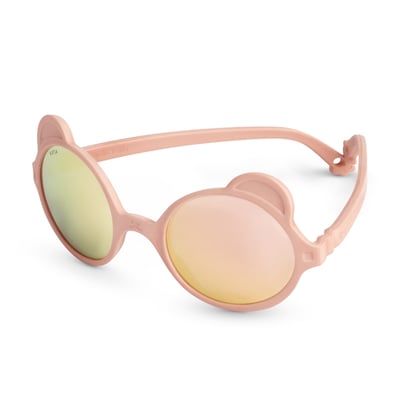 法國KiETLA OURS'ON萌貝熊幼兒太陽眼鏡(1-4Y 蜜桃粉)1