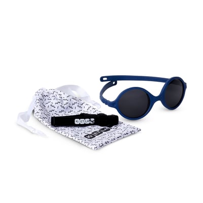 法國KiETLA 黛寶拉幼兒太陽眼鏡(0-12M/深藍)4