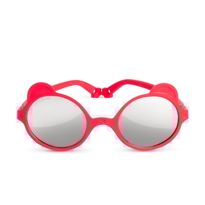 法國KiETLA OURS'ON萌貝熊幼兒太陽眼鏡(1-4Y 法國紅)2