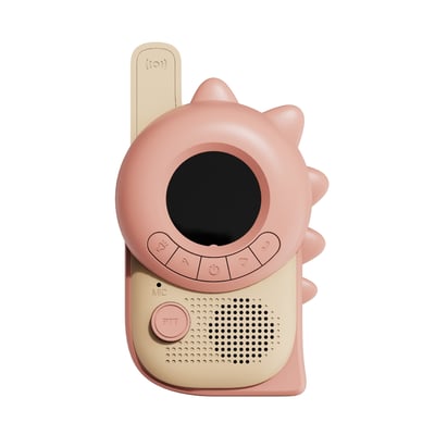 比利時TheZoofamily-WalkieTalkie 冒險家對講機(粉紅恐龍)2
