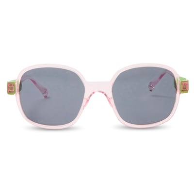 法國KiETLA URBAN優本兒童偏光太陽眼鏡（4-12Y｜粉晶草綠）1