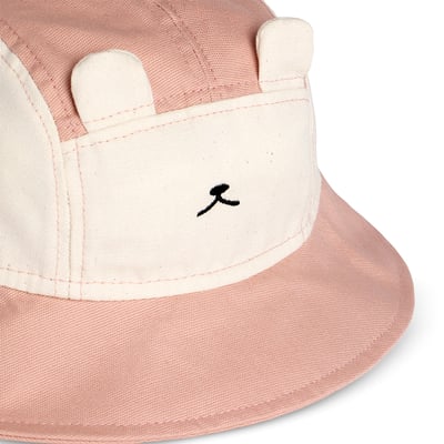 法國KiETLA BOB's萌貝貝遮陽帽(蜜糖粉)5