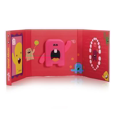 巴西angie 牙仙的魔法乳牙紀念小書(櫻桃紅)2