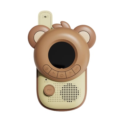 比利時TheZoofamily-WalkieTalkie 冒險家對講機(棕熊)2