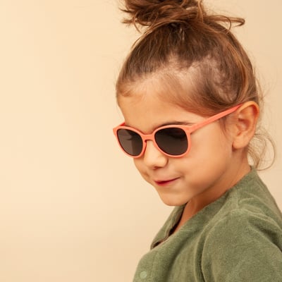 法國KiETLA WAZZ瓦茲幼兒太陽眼鏡(1-4Y｜葡萄柚)8