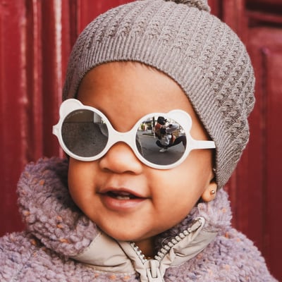 法國KiETLA OURS'ON萌貝熊幼兒太陽眼鏡(1-4Y 法國白)5