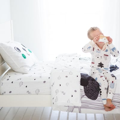 美國RookieHumans 純棉絲柔被套床包組Twin(森精靈之夢)5