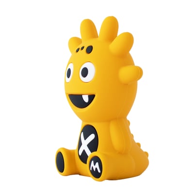 澳洲TheMibblers 咬咬磨牙小怪獸(芥末黃)2