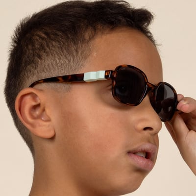 法國KiETLA URBAN優本兒童偏光太陽眼鏡（4-12Y｜琥珀茶棕）7