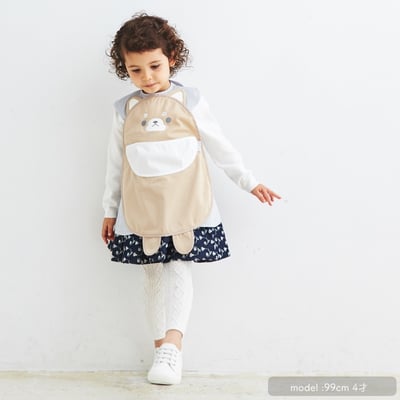 日本ABOO 動物造型長版圍裙(柴犬)3