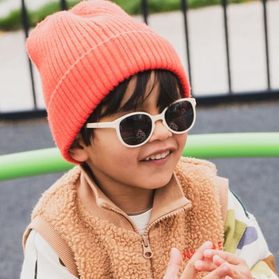 法國KiETLA WAZZ瓦茲幼兒太陽眼鏡(1-4Y｜象牙白)6