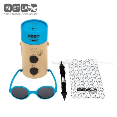 法國KiETLA ROZZ羅茲幼兒太陽眼鏡(1-4Y 地中海藍)3