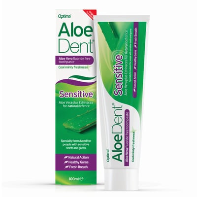 英國Aloe Dent-安敏舒牙膏(無氟)1