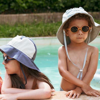 法國KiETLA BOB's萌貝貝遮陽帽(沉靜綠)沉靜綠8