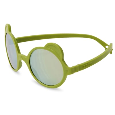 法國KiETLA OURSON萌貝熊幼兒太陽眼鏡（1-4Y｜橄欖綠）1