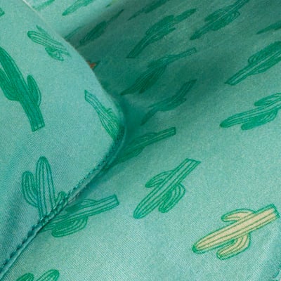 法國KiETLA Kapel凱貝拉幼兒遮陽帽(薄荷仙人掌)4